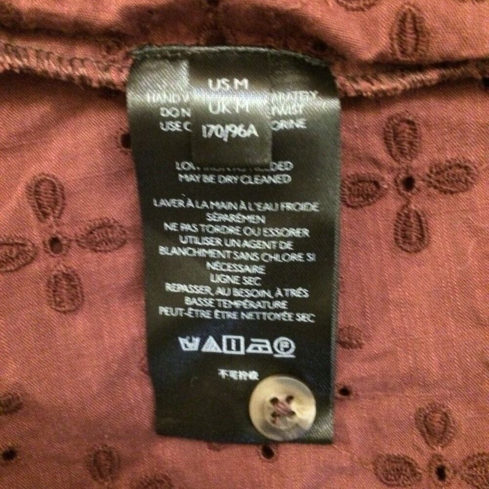 Anthropologie eyelit blouse medium - Picture 9 of 9